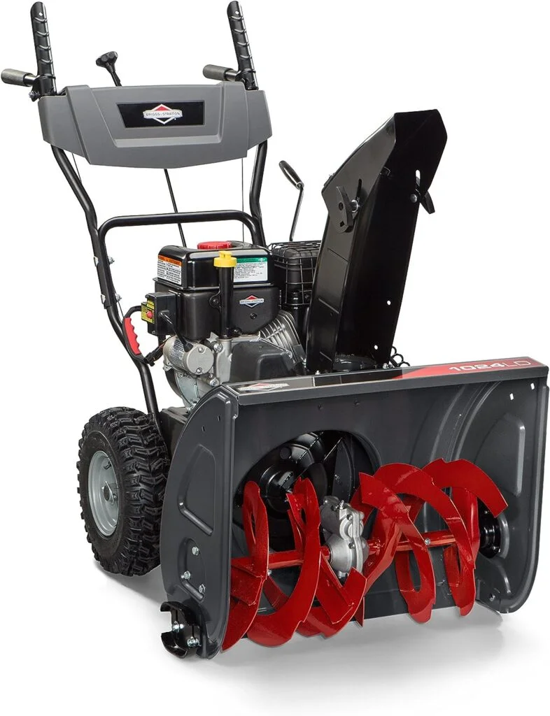 Briggs Stratton 24 Dual-Stage Snow Blower with Electric Start and 208 Snow Series Engine, 1024 (1696610)