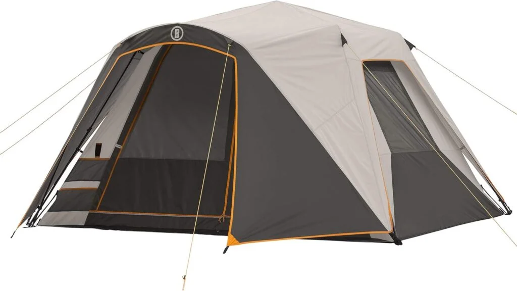 Bushnell Instant Tent | 6 Person / 9 Person / 12 Person Shield Series Instant Tents Cabin Design Perfect for 3 Season Family Camping, Hunting, and Fishing with Fast Setup