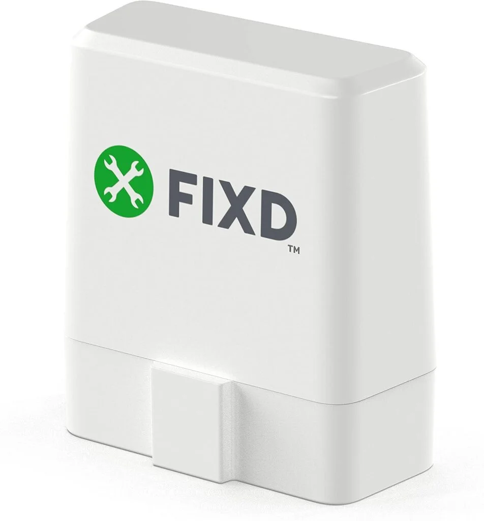FIXD Bluetooth OBD2 Scanner for Car - Car Code Readers Scan Tools for iPhone Android - Wireless OBD2 Auto Diagnostic Tool to Check Engine Fix All Cars Vehicles ‘96 or Newer (1 Pack)