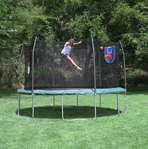 backyard trampoline
