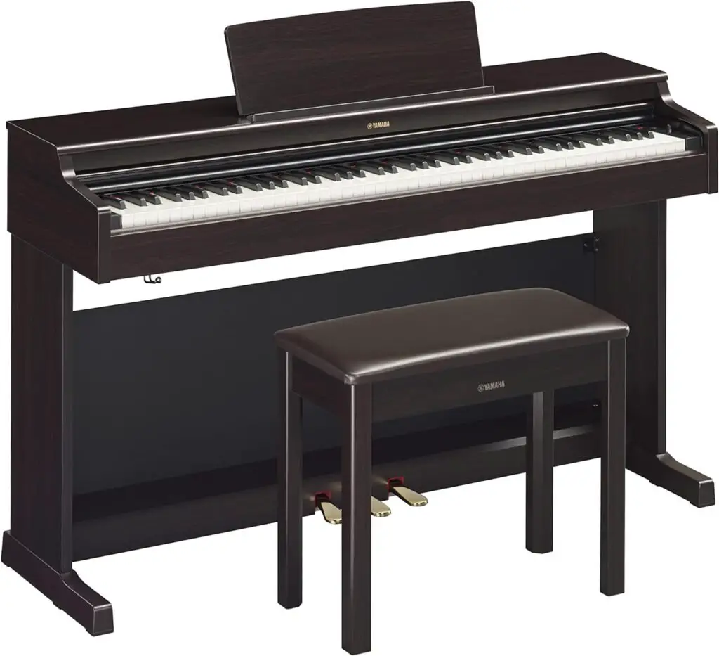 Yamaha YDP165 Arius Series Digital Console Piano with Bench, Dark Rosewood