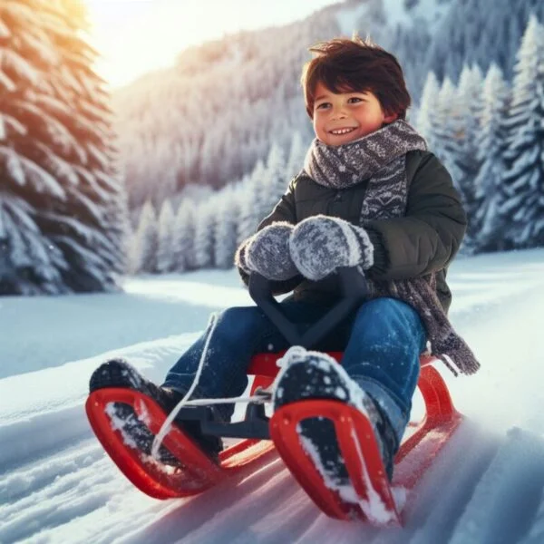 snow racer sled