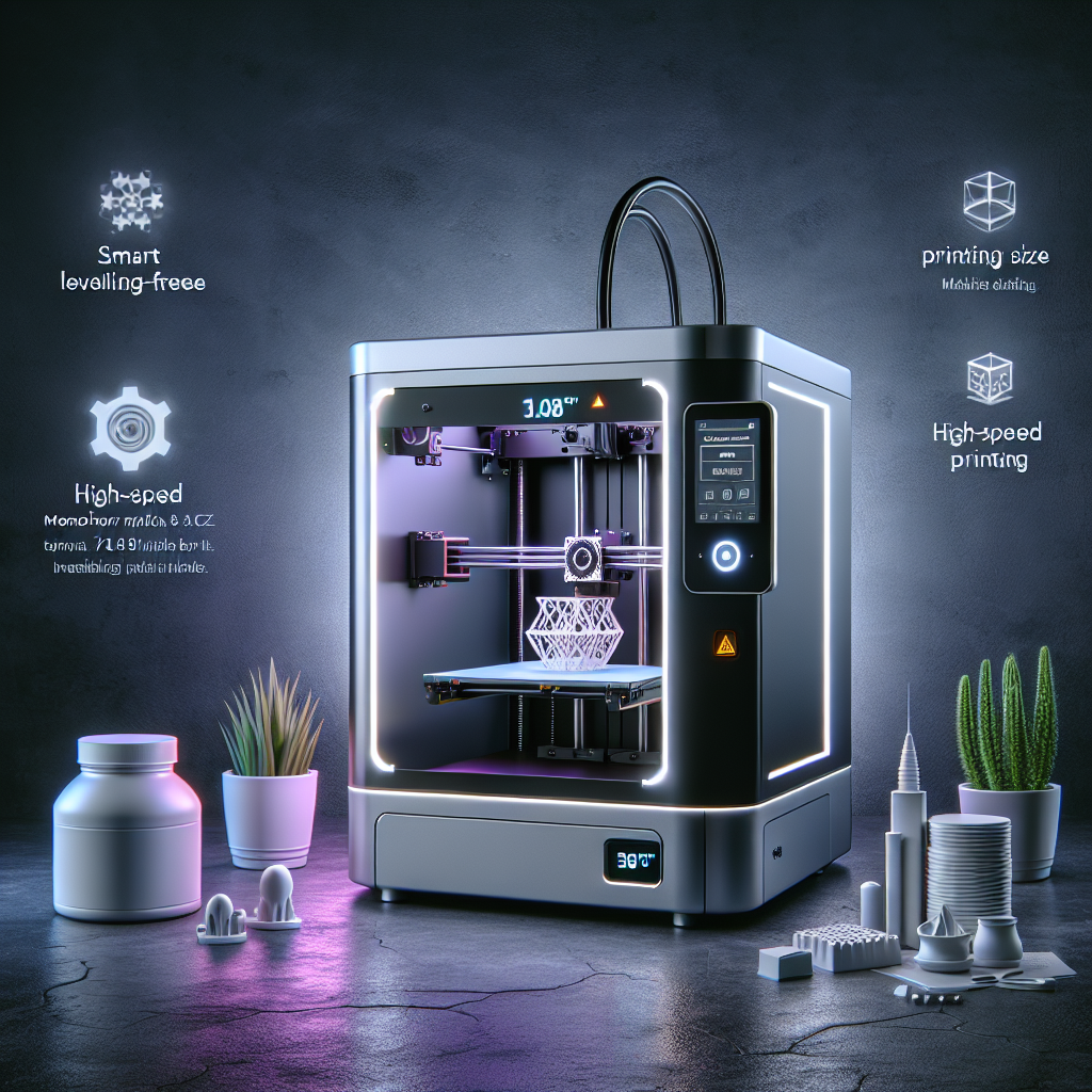 ANYCUBIC Photon Mono M5s 12K Resin 3D Printer, with Smart Leveling-Free, 3X Faster Printing Speed, 10.1 Monochrome LCD Screen, Printing Size of 7.87 x 8.58 x 4.84 (HWD), Add The High-Speed Resin