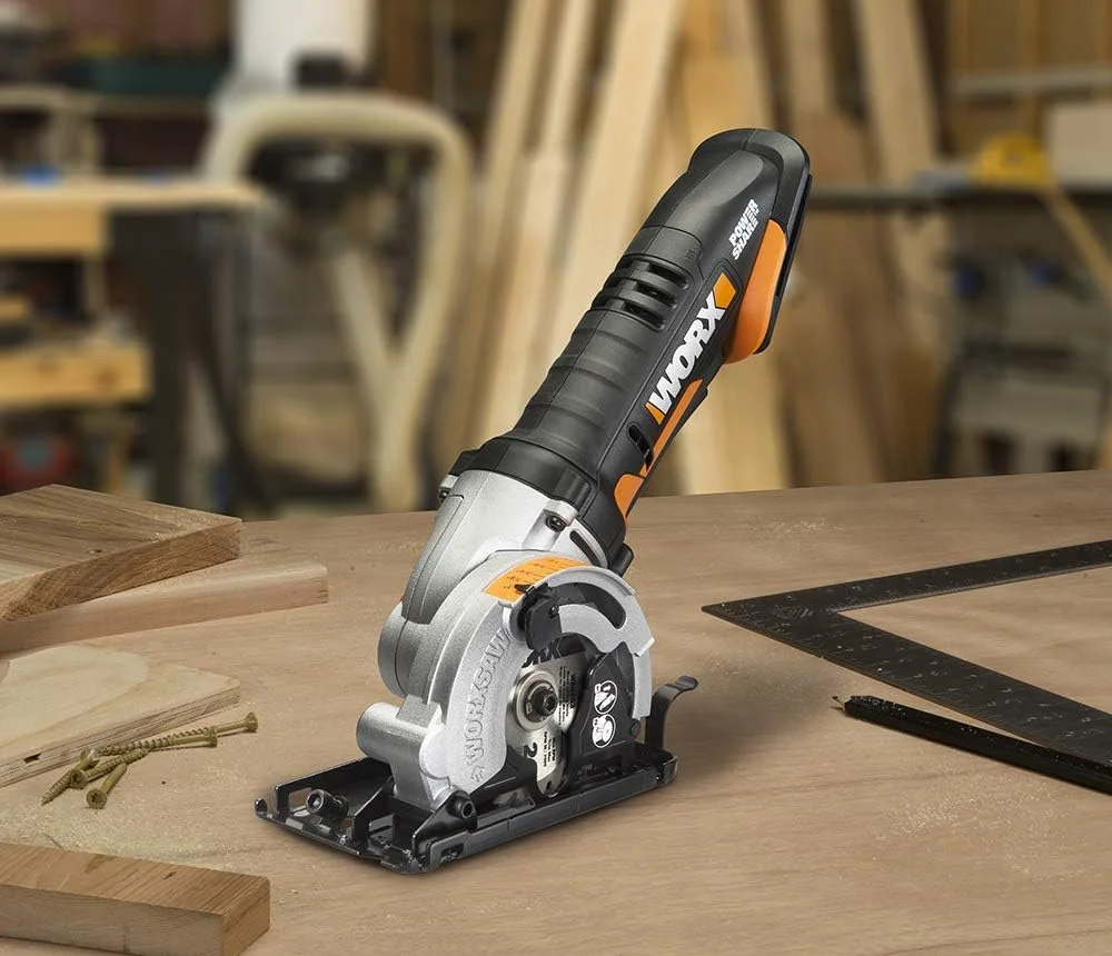 Worx WX523L.9 20V Power Share WORXSAW 3-3/8 Cordless Compact Circular Saw (Tool Only)