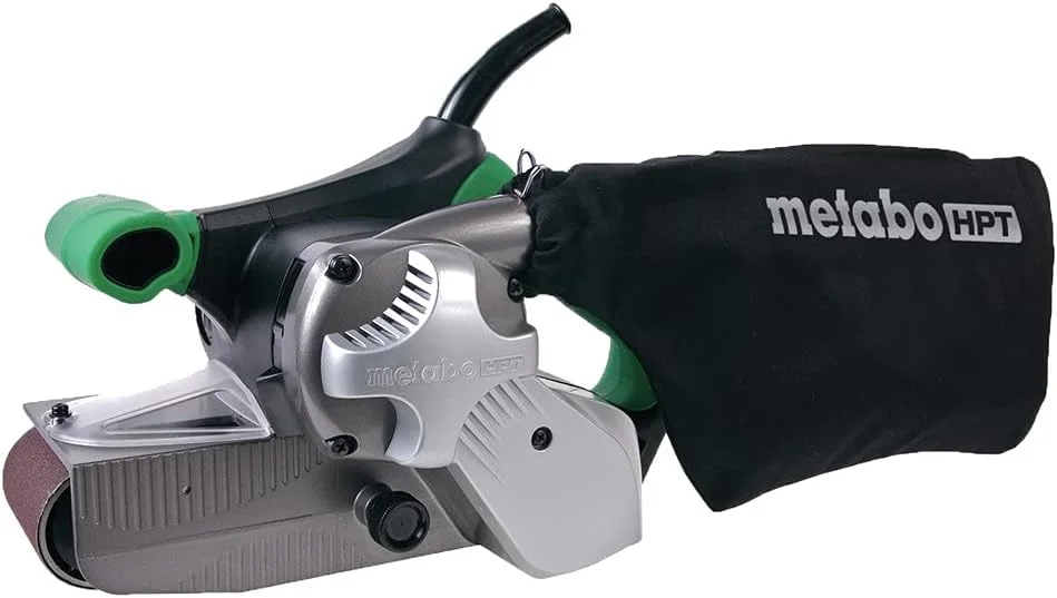 Metabo HPT Belt Sander | 3 x 21 Inch | For Woodworking | Variable Speed | 9.0 Amp Motor | Soft Grip | 5-Year Warranty | SB8V2