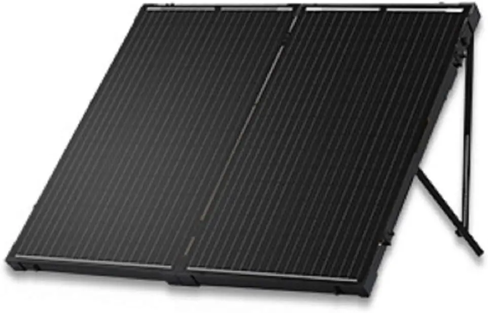 Renogy 200 Watt 12 Volt Portable Solar Panel with Waterproof 20A Charger Controller, Foldable 100W Solar Panel Suitcase with Adjustable Kickstand, Solar Charger for Power Station RV Camping Off Grid