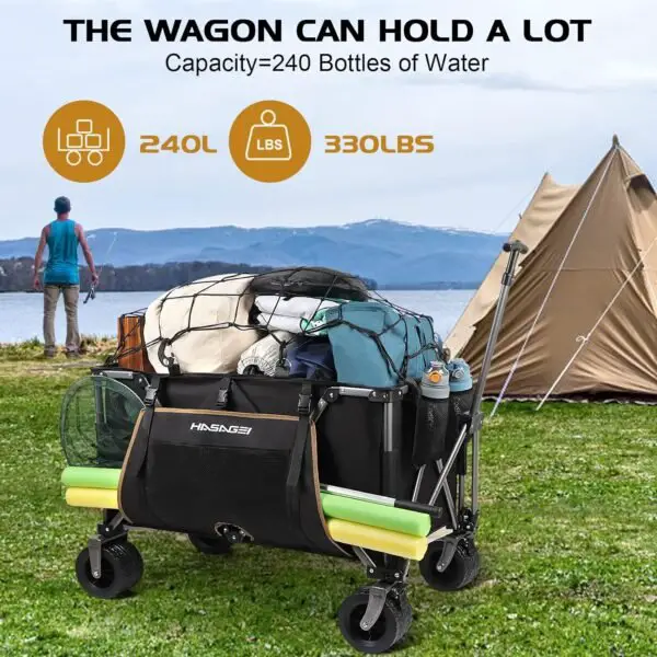 collapsible wagon cart