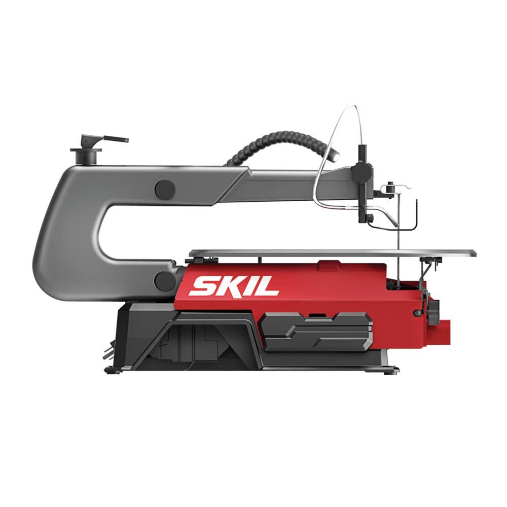 SKIL 1.2 Amp 16 in. Variable Speed Scroll Saw with Foot Pedal LED Work Light for Woodworking-SS9503-00