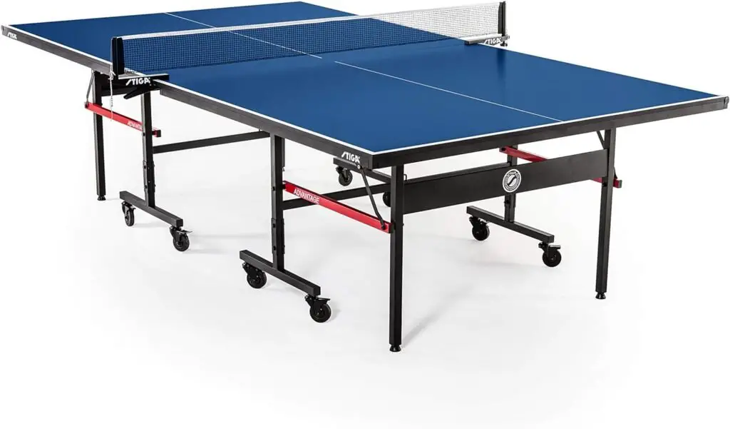 STIGA Advantage Series Ping Pong Tables - 13-25mm Performance Tops - Quickplay 10 Minute Assembly - Playback Mode - Recreational to Tournament-Level Table Tennis Table