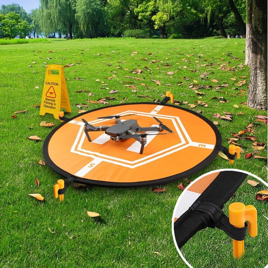 Drones Landing Pads Universal Waterproof 31.5 Fast-fold Landing pad for RC Drones, PVB Drones, DJI Mavic Mini 3 PRO/Mavic 3/Mini 2/SE/Air 2S Drone Accessories